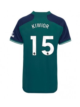 Arsenal Jakub Kiwior #15 Ausweichtrikot für Frauen 2023-24 Kurzarm